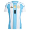 Original Fußballtrikot Argentinien Di Maria 11 Heimtrikot 2024 Für Herren